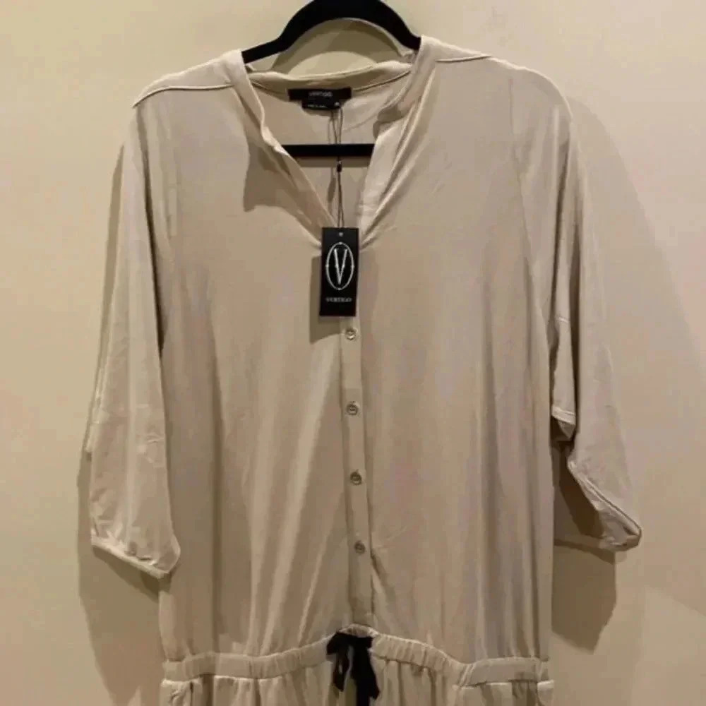 Vertigo Button Front Jumpsuit - Picture 4 of 11